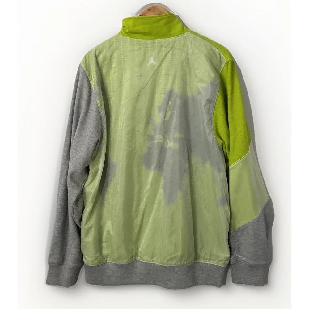 RARE Air Jordan Men's Full Zip Track Jacket World Map Continents Graphics 256103